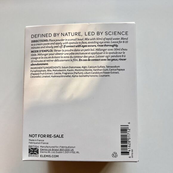 Elemis Professional 9 x Ultimate Peel Off Mask Lot Of 9 Packets New And Sealed - Picture 4 of 7